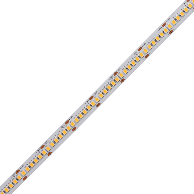 LIFELED LED Strip Light : ECO-2835-240L-12V 24V, 12/24V, 24W per meter, 2150 lumens per meter, 3000K-6000K, SMD 2835