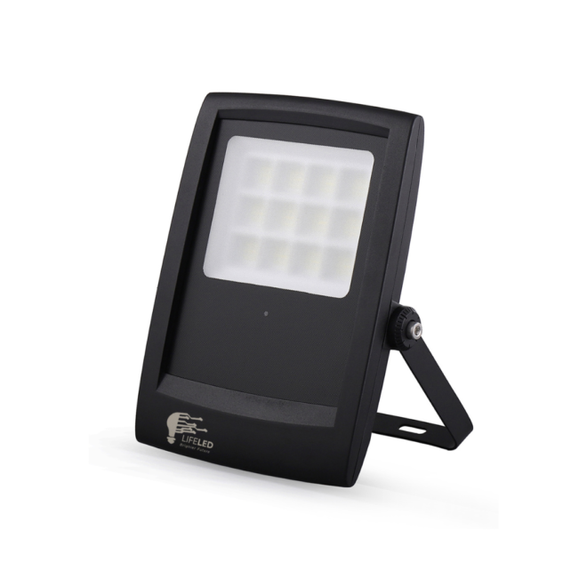 LIFELED LED Solar Flood Light SF-RGB-CCT-2480LM, 200W, CRI 75, 90° beam angle, 2480 lumens, RGB + 3000K-6000K CCT