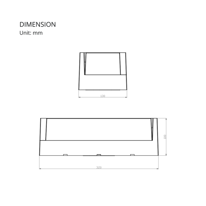 OD-854 LED exterior wall light featuring a power consumption of 25W and a luminous flux of 2000LM. Offers a color temperature of 3000K, 4000K, and 6000K, with a CRI of >=80. Operates on AC 180-250V