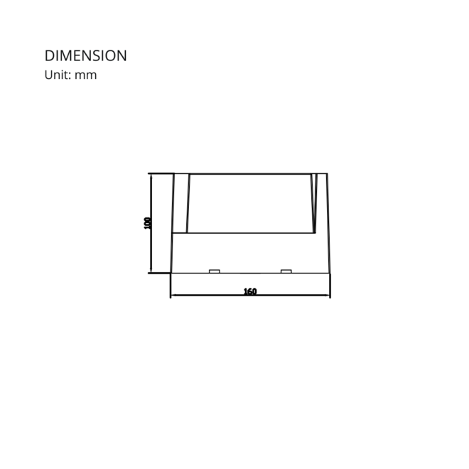 OD-856-S-BK-3K LED exterior wall light with a power consumption of 15W, producing a luminous flux of 1500LM. It has a color temperature of 3000K and a CRI of >=80, operating on AC 180-250V