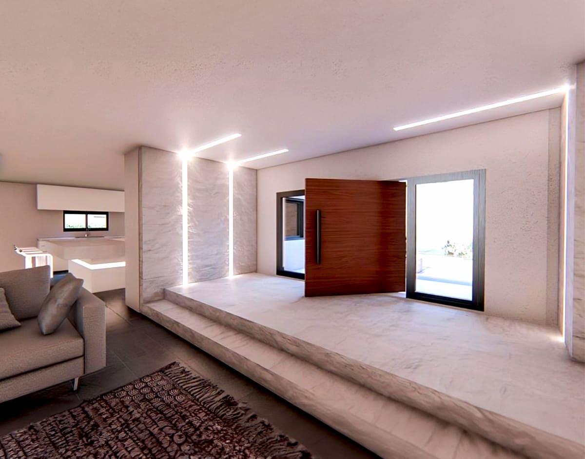 Ditch the bulky fixtures! Tiny recessed lights vanish into your ceiling, creating a sleek, modern look. These miniature marvels provide focused illumination without stealing the spotlight themselves.