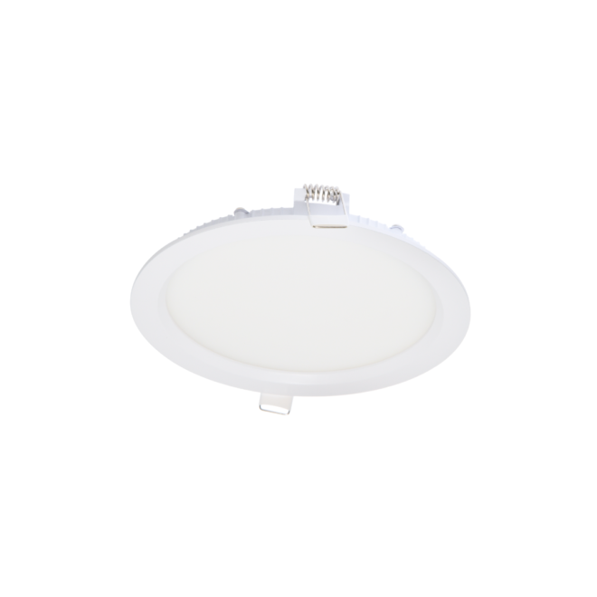 LIFELED HT Series 18W recessed downlight, 1800 lumens, CRI >80, CCT 3000K/4000K/6500K, AC85-265V