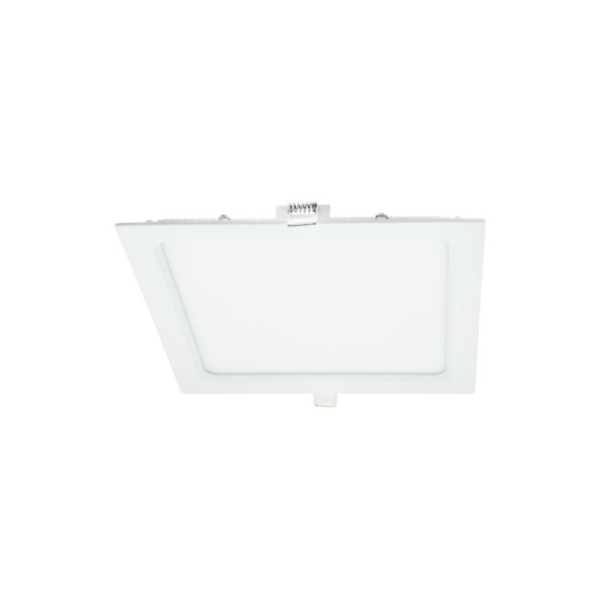 LIFELED HT Series square 18W recessed downlight, 1800 lumens, CRI >80, CCT 3000K/4000K/6500K, AC85-265V