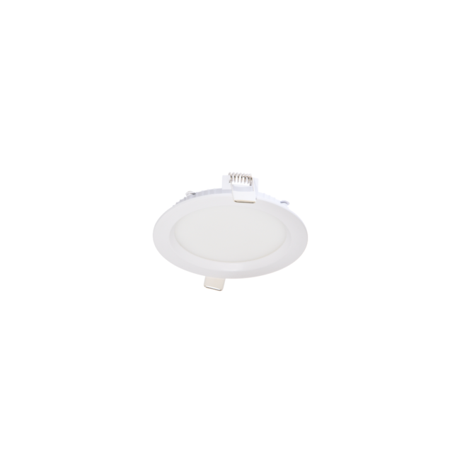 LIFELED HT Series 6W recessed downlight, 300 lumens, CRI >80, CCT 3000K/4000K/6500K, AC85-265V