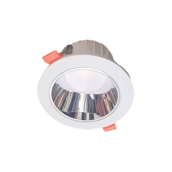 LIFELED Pro Series 40W recessed downlight, 4000 lumens, CRI >80, CCT 3000K/4000K/6500K, AC85-265V