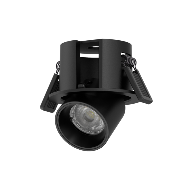 STYLE Series 6W recessed downlight with 400 lumens, CRI of 90, color temperature of 3000K, and operating voltage of 175-265V