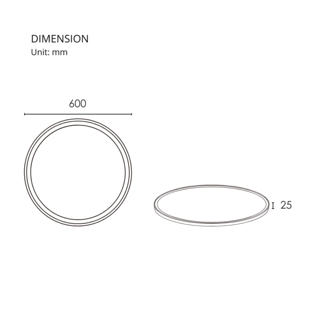 SIMA 50W surface-mounted downlight featuring a luminous flux of 5000 lumens, a CRI of 80, adjustable color temperatures of 3000K, 4000K, and 6000K, and operating voltage of AC85-277V