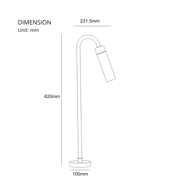 LIFELED LED Landscape Light, GR-LONGI-3K: 4W, 320lm, CRI >80, durable aluminum, 100-240V for lasting landscape lighting