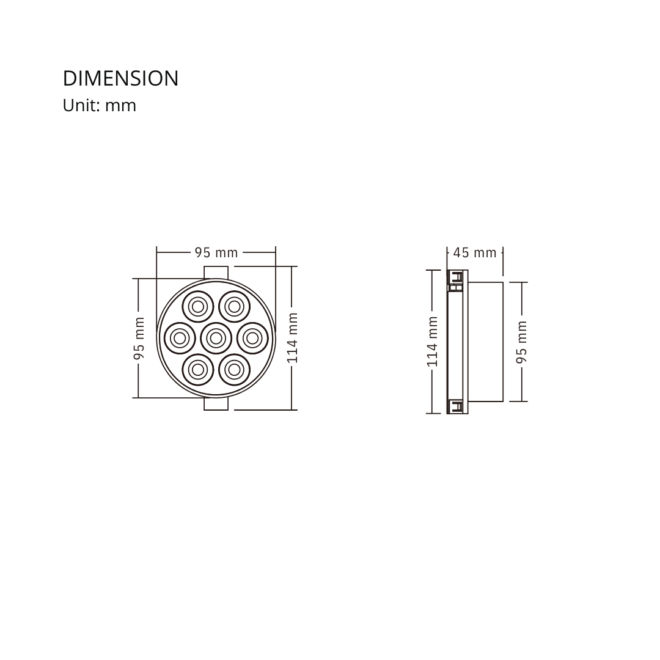 LIFELED LED Magnetic Track Light, AURUM Series: 8W power, 600LM luminous flux, 3000K CCT, 36° beam angle, and >90 CRI