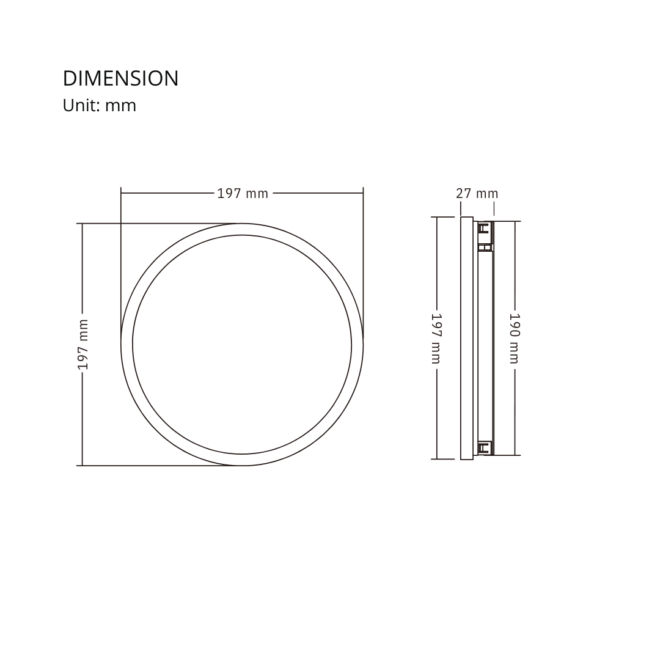 LIFELED LED Magnetic Track Light, AURUM Series: 15W power, 1200LM luminous flux, 3000K CCT, 120° beam angle, and >90 CRI