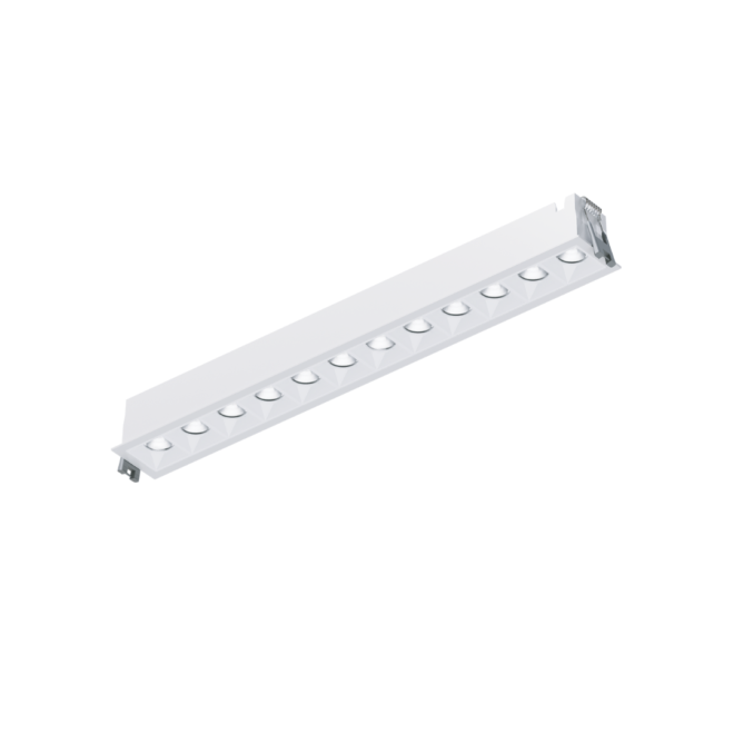 LIFELED Pixel Series 24W recessed downlight, 36° beam angle, SMD Bridgelux chip, 2400 lumens, 3000K color