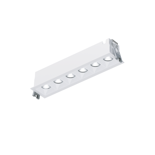 LIFELED Pixel Series 12W recessed downlight, 36° beam angle, SMD Bridgelux chip, 1200 lumens, 3000K color