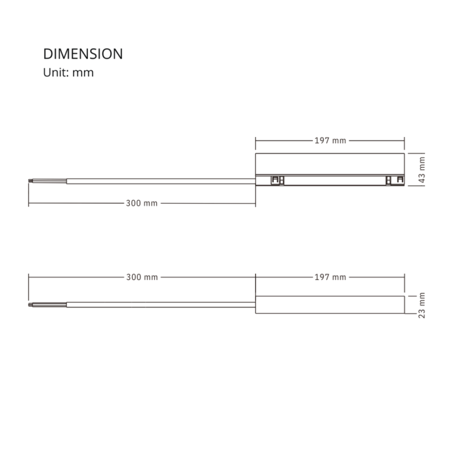 LIFELED LED Magnetic Track Light, AURUM Series: Includes straight, corner in, jointer in, jointer, and corner accessories for versatile installation